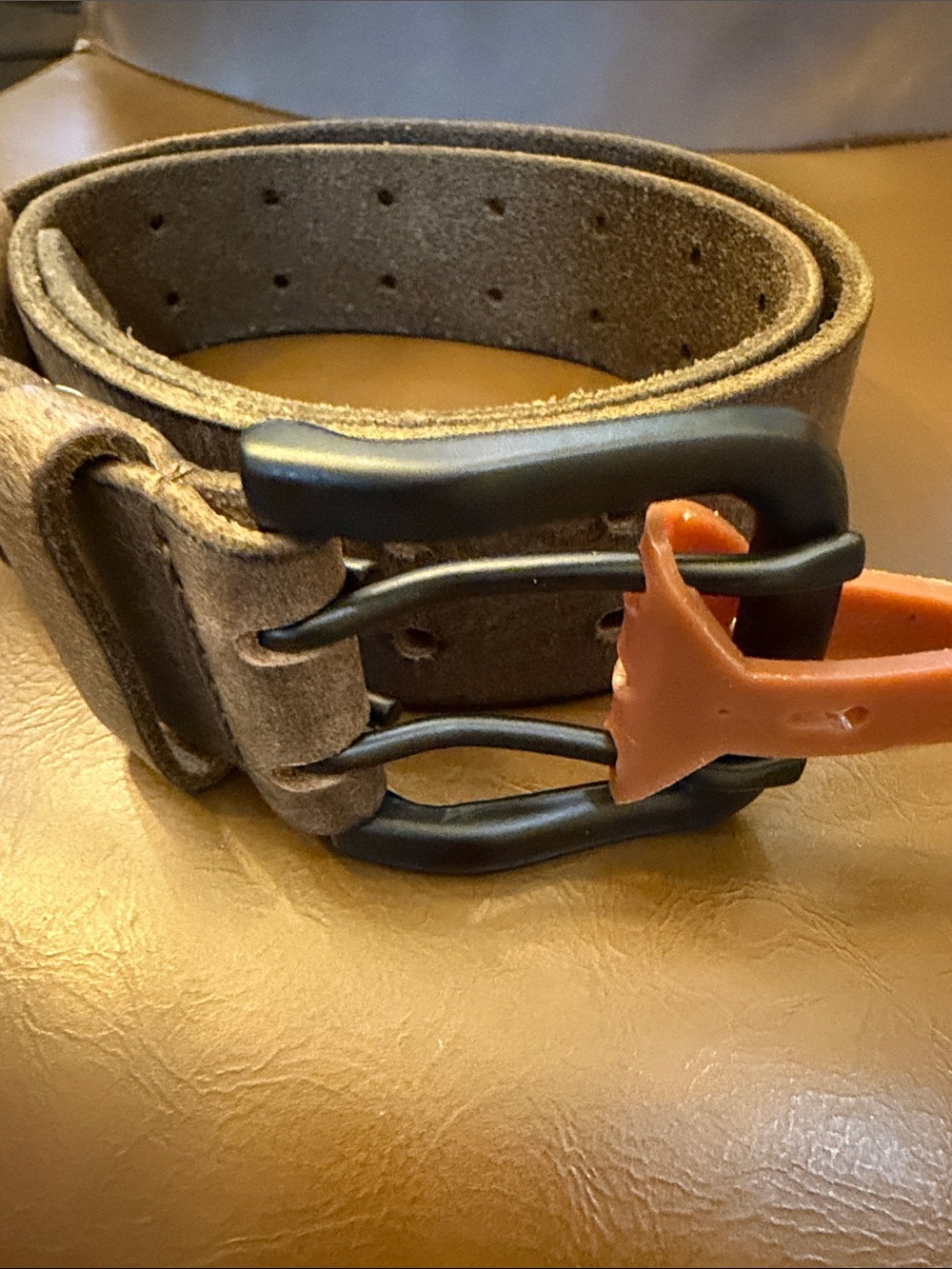 Stone Mountain Accessories Men's Brown Leather Belt